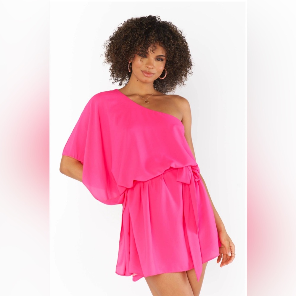 Trish Dress in Pink Pebble!